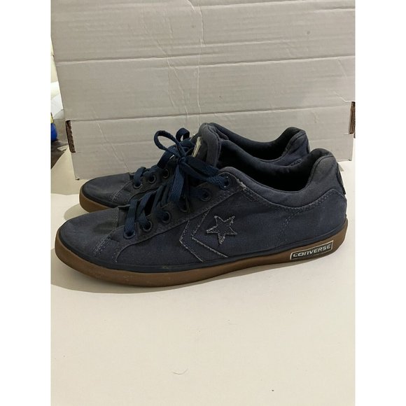 Converse Men's Size 10 Breakpoint Pro Ox Blue & brown Gum Soles skate Sneakers - Picture 5 of 8